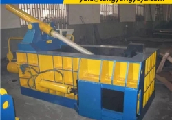 Push out Scrap Steel Balers