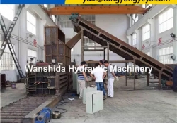 Hydraulic Baler Press for pet bottles