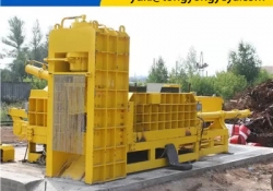 Scrap Metal Shearing Baler Machine